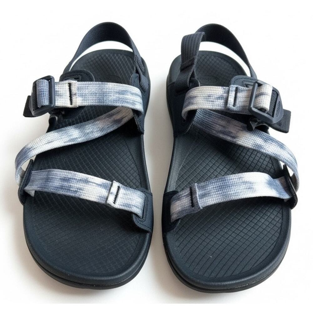 Chaco Tie Dye Blue Strappy Outdoor Water Shoes Sandals Size 8 NWOT